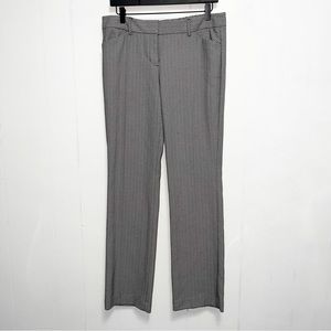 Express Editor Chevron Straight Leg Trouser Pants